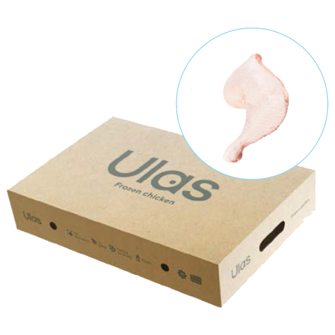 Frozen chicken leg quarter